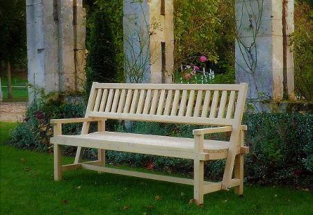 Banc meubles Atelier PennArt Banc Atelier Pennart menuiserie ebenisterie à Annecy Haute Savoie